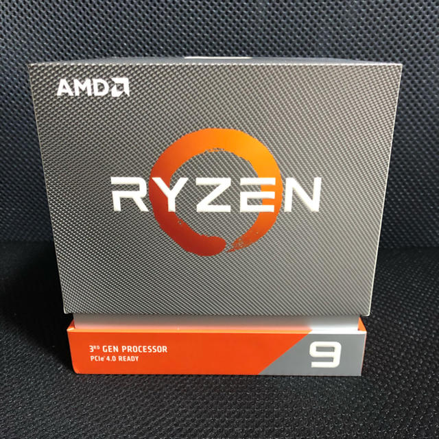 本物保証!  AMD Ryzen9 3900x PCパーツ