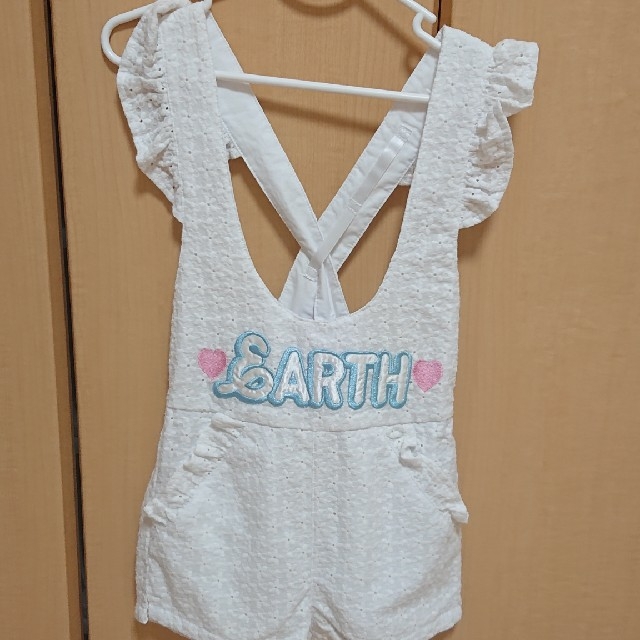 EARTHMAGIC(アースマジック)のアースマジック サロペット 110cm キッズ/ベビー/マタニティのキッズ服女の子用(90cm~)(パンツ/スパッツ)の商品写真