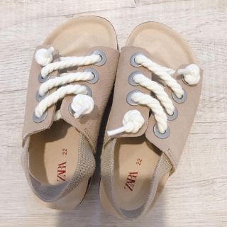 ザラキッズ(ZARA KIDS)のzara サンダル 13.5cm(サンダル)