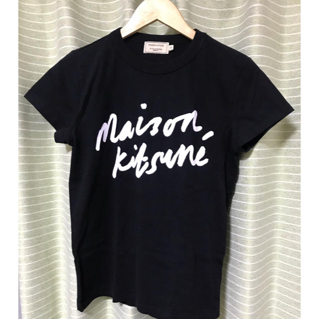 MAISON KITSUNE'(メゾンキツネ)のメゾンキツネ☆ロゴTシャツ レディースのトップス(Tシャツ(半袖/袖なし))の商品写真