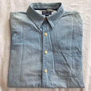 ポロラルフローレン(POLO RALPH LAUREN)のメンズ POLO JEANS デニム半袖シャツ L(シャツ)