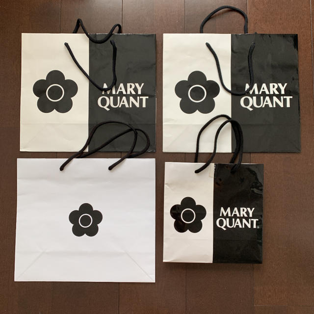 MARY QUANT(マリークワント)のマリークワント ショップ袋 4枚 レディースのバッグ(ショップ袋)の商品写真