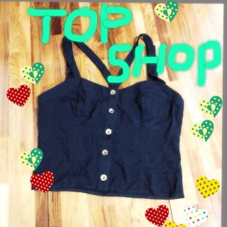 トップショップ(TOPSHOP)のTOPSHOPビスチェ(ベアトップ/チューブトップ)