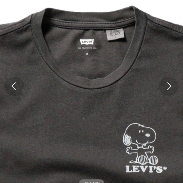 Levi's(リーバイス)のLEVI'S ｘ PEANUTS ／ スヌーピーコラボTシャツ レディースのトップス(Tシャツ(半袖/袖なし))の商品写真