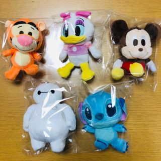 ディズニー(Disney)のディズニー ぬいぐるみ ボールチェーン(キャラクターグッズ)