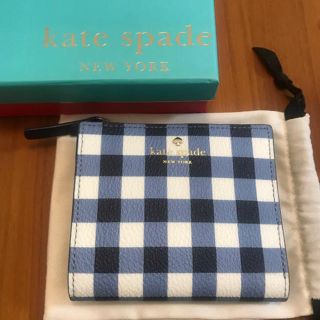 ケイトスペードニューヨーク(kate spade new york)の大幅値下げ‼︎Kate Spade NY♠︎ギンガムチェックミニ財布 新品(財布)