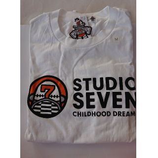 ジーユー(GU)のstudioseven 白Tシャツ(Tシャツ/カットソー(半袖/袖なし))