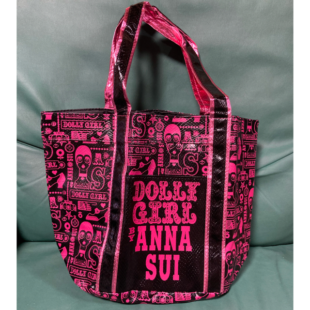 DOLLY GIRL BY ANNA SUI - DOLLYGIRL ANNASUIドーリーガールアナスイレザー調BIGトート付録の通販 by