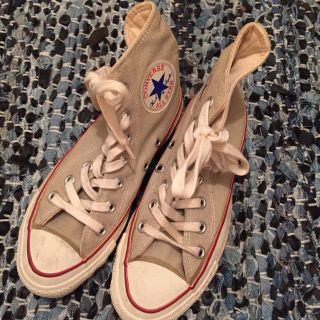 コンバース(CONVERSE)のコンバース☆グレー/22cm(スニーカー)