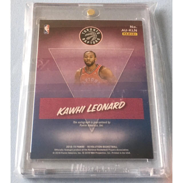 Kawhi Leonard Auto サイン カード NBA カード