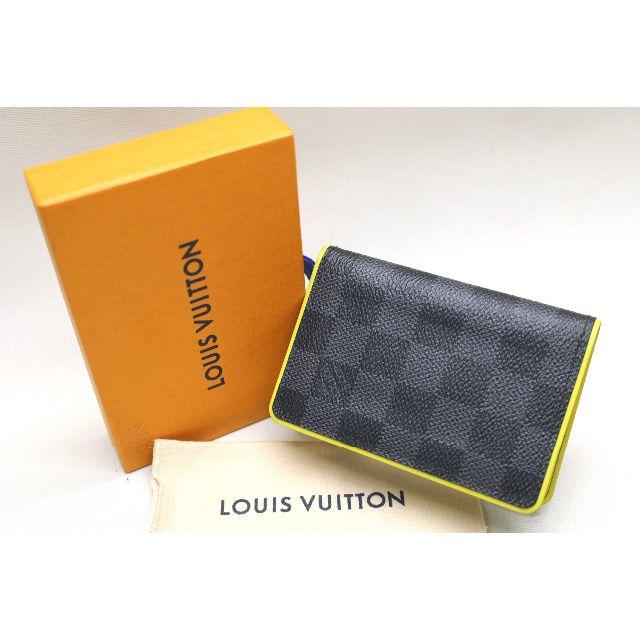 LOUIS VUITTON(ルイヴィトン)のノンタン様専用 ルイヴィトン ドゥポッシュ ダミエグラフィット N63255  メンズのファッション小物(名刺入れ/定期入れ)の商品写真