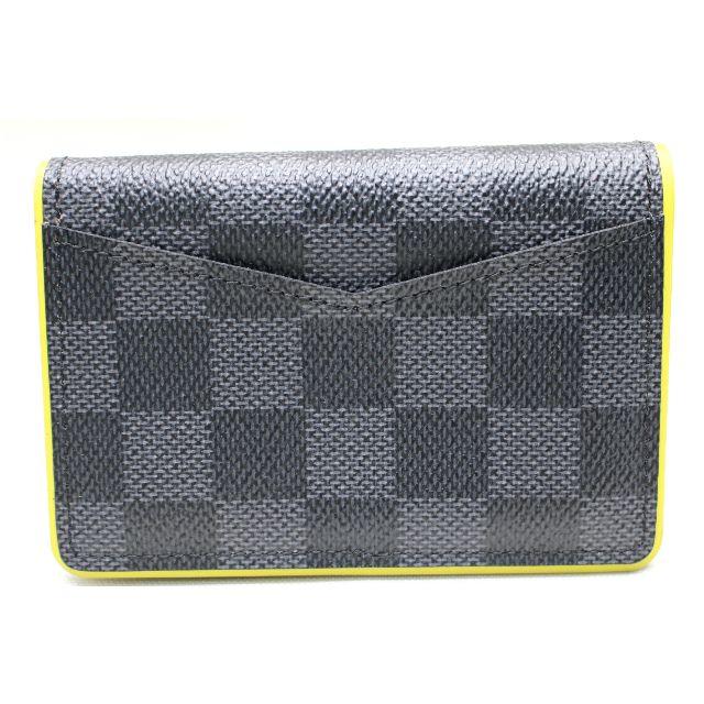 LOUIS VUITTON(ルイヴィトン)のノンタン様専用 ルイヴィトン ドゥポッシュ ダミエグラフィット N63255  メンズのファッション小物(名刺入れ/定期入れ)の商品写真