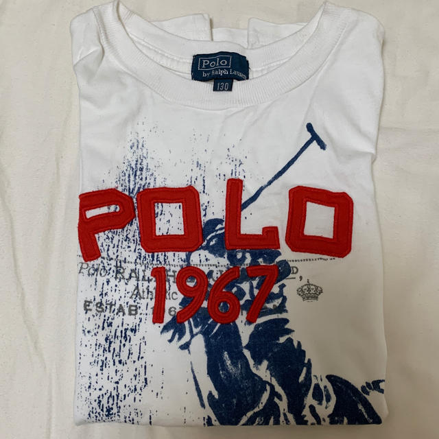 POLO RALPH LAUREN(ポロラルフローレン)のpolo tシャツ 130センチ キッズ/ベビー/マタニティのキッズ服男の子用(90cm~)(Tシャツ/カットソー)の商品写真