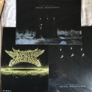 ベビーメタル(BABYMETAL)のBABYMETALクリアファイル3個(アイドルグッズ)