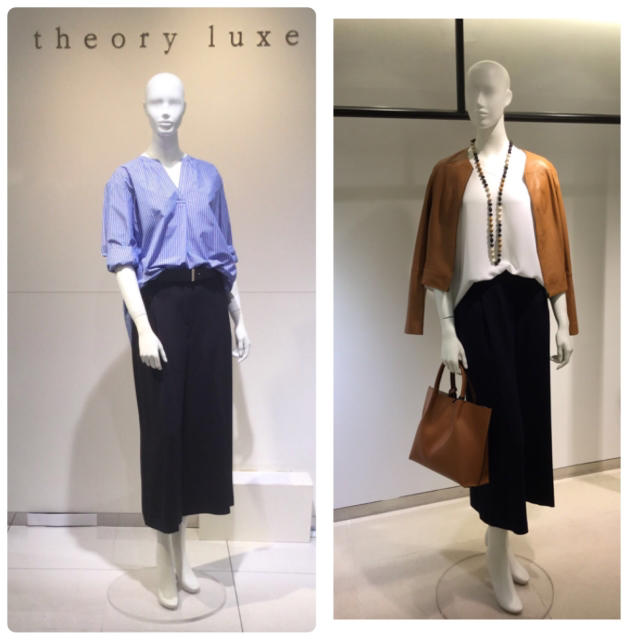 Theory luxe(セオリーリュクス)の美品♡ 2017ss theory luxe ワイドパンツ レディースのパンツ(クロップドパンツ)の商品写真