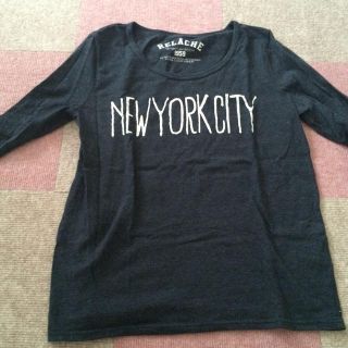 シマムラ(しまむら)の七分袖 NEW YORK CITY(Tシャツ(長袖/七分))