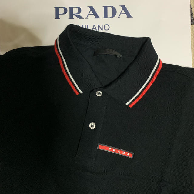 PRADA(プラダ)のPRADA プラダ ポロシャツ メンズのトップス(ポロシャツ)の商品写真