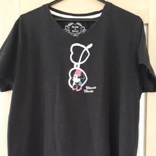 ディズニー(Disney)のミニーTシャツ　3L(Tシャツ(半袖/袖なし))