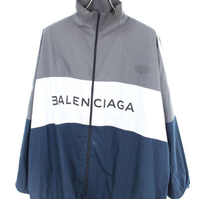 BALENCIAGA 18SS ロゴプリントトラックジャケット