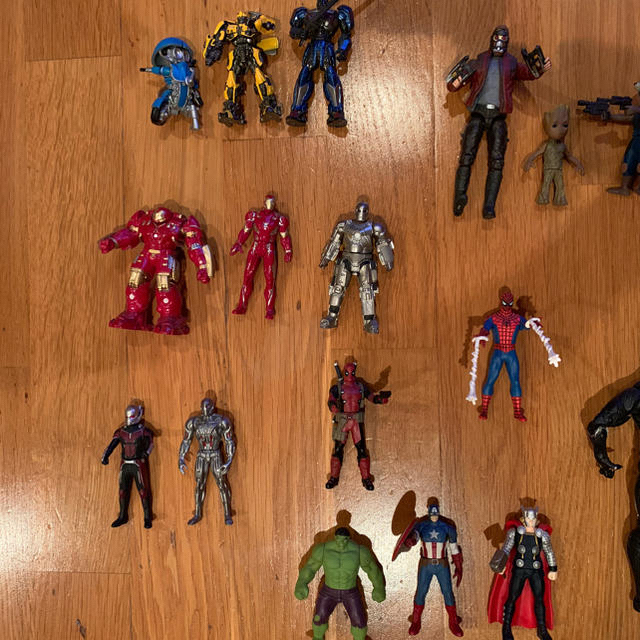 MARVEL(マーベル)のマーベル ヒーローフィギュア バラ売り可 エンタメ/ホビーのフィギュア(アメコミ)の商品写真