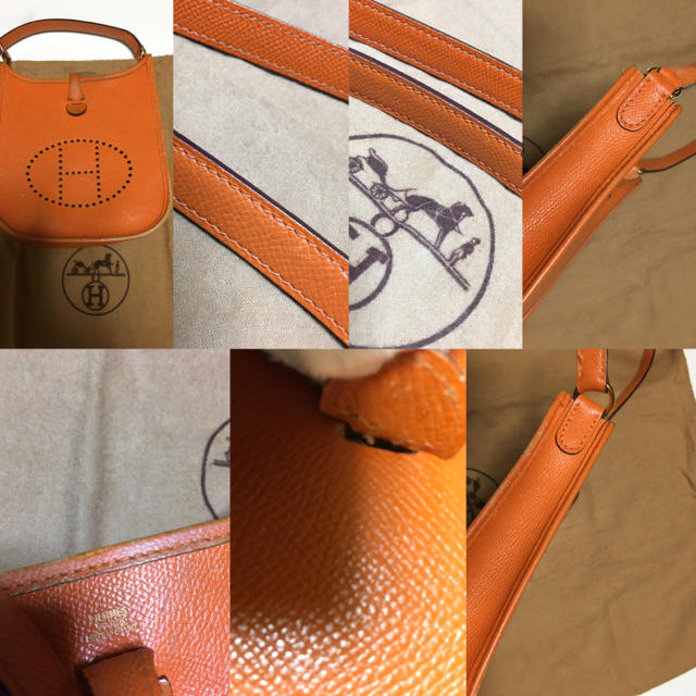 Hermes(エルメス)の正規品 エルメス　HERMES　エブリンTPM オレンジ レディースのバッグ(ショルダーバッグ)の商品写真