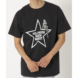 ハリウッドランチマーケット(HOLLYWOOD RANCH MARKET)のハリウッドランチマーケット マリリンモンロー HRM スター Tシャツ(Tシャツ/カットソー(半袖/袖なし))