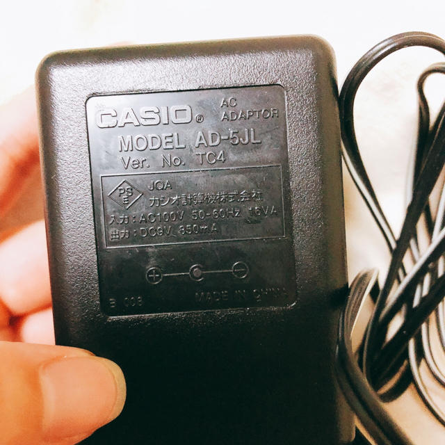 CASIO(カシオ)の【故障品】電子ピアノのプラグ 楽器の鍵盤楽器(電子ピアノ)の商品写真