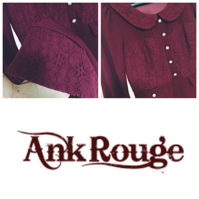 Ank Rouge(アンクルージュ)のAnk Rouge ワンピース レディースのワンピース(ミニワンピース)の商品写真