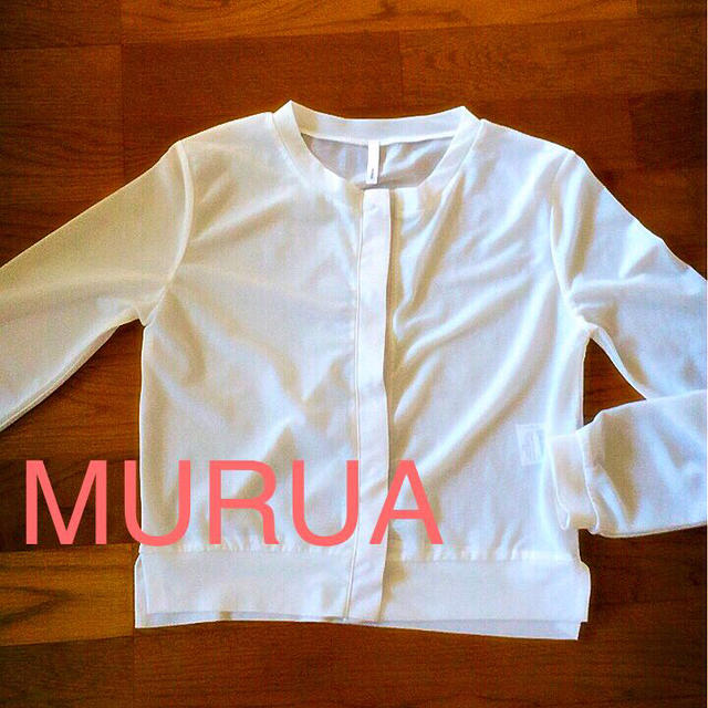 MURUA(ムルーア)のMURUA♡シースルーカーデ レディースのトップス(カーディガン)の商品写真