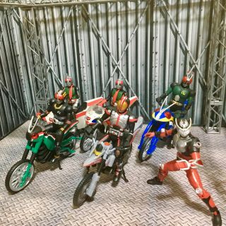 バンダイ(BANDAI)のSHODO-X 仮面ライダーセット(特撮)