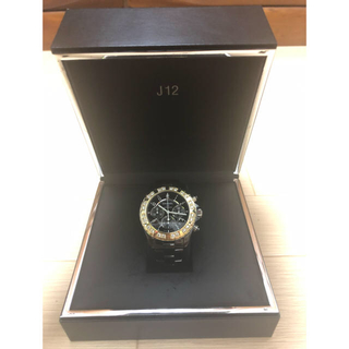 シャネル(CHANEL)の創志様専用　シャネル J12 腕時計 ダイヤモンドベゼル 18K YG(腕時計(アナログ))