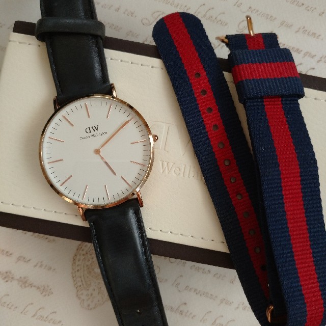 Daniel Wellington(ダニエルウェリントン)の【カッジー様専用】【ダニエルウェリントン】40mm メンズの時計(腕時計(アナログ))の商品写真