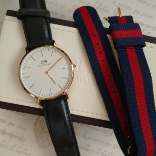 ダニエルウェリントン(Daniel Wellington)の【カッジー様専用】【ダニエルウェリントン】40mm(腕時計(アナログ))