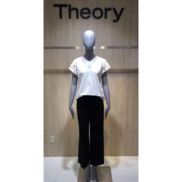 theory(セオリー)のTheory レースブラウス レディースのトップス(シャツ/ブラウス(半袖/袖なし))の商品写真