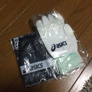 アシックス(asics)のスイムジャック 手袋(マリン/スイミング)