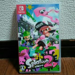 ニンテンドースイッチ(Nintendo Switch)のswichi 　Splatoon 2 　初期化済み(家庭用ゲームソフト)