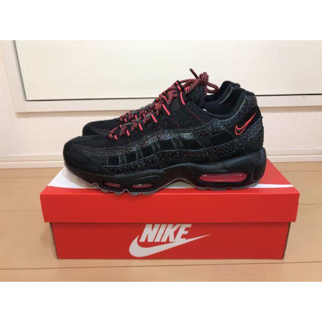 完売品 AIR MAX 95 インフラレッド ブラック