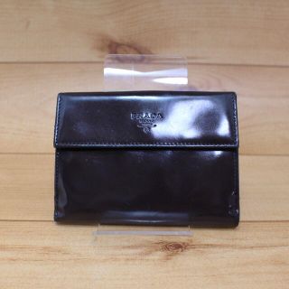 プラダ(PRADA)の正規品【良品】PRADA 折り財布         (財布)