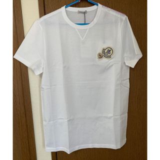 モンクレール(MONCLER)の100%正規品 モンクレール Tシャツ ホワイト Mサイズ(Tシャツ/カットソー(半袖/袖なし))