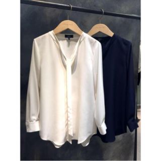 セオリー(theory)の新品 Theory 18SS ボウタイブラウス(シャツ/ブラウス(長袖/七分))