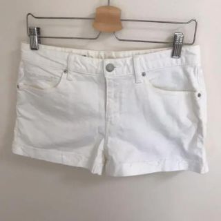 ギャップ(GAP)のホワイトショーパン(ショートパンツ)