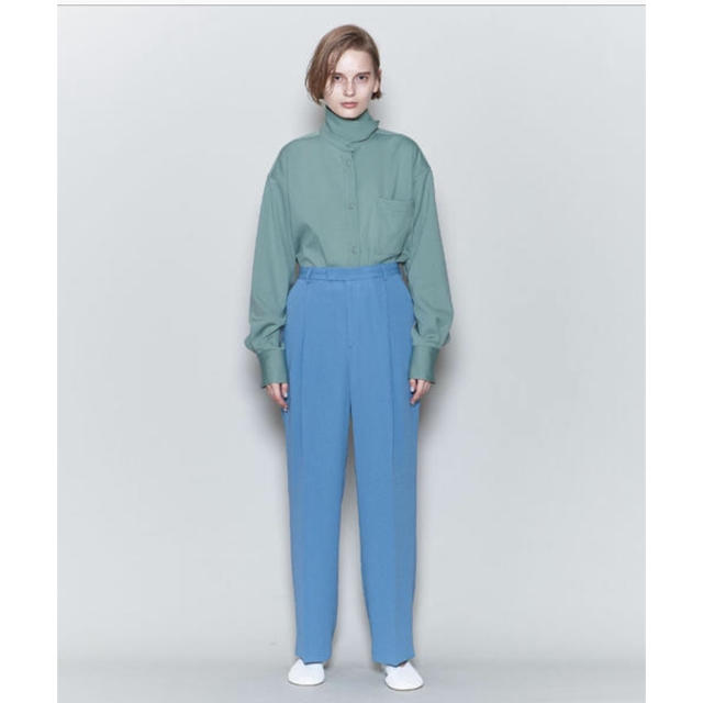 6(ROKU) GEORGETTE HIGH WAIST PANTS/パンツ