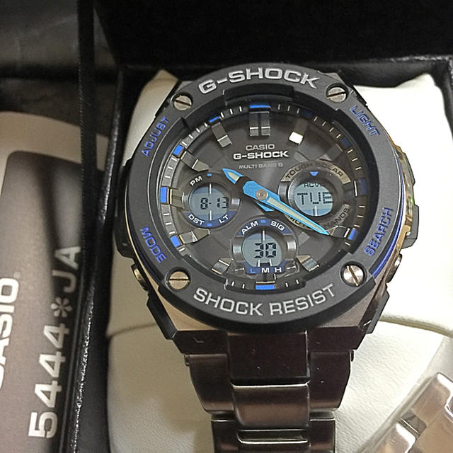 G-SHOCK(ジーショック)の本日限定価格GST-100D フルメタル 電波ソーラー メンズの時計(腕時計(アナログ))の商品写真