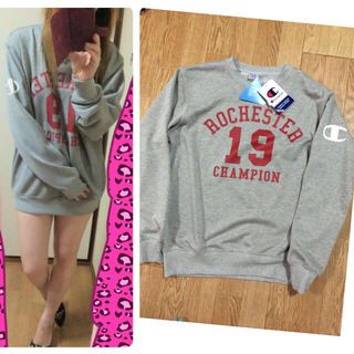 チャンピオン(Champion)の秋物♡グレーL チャンピオン トレーナー(スウェット)