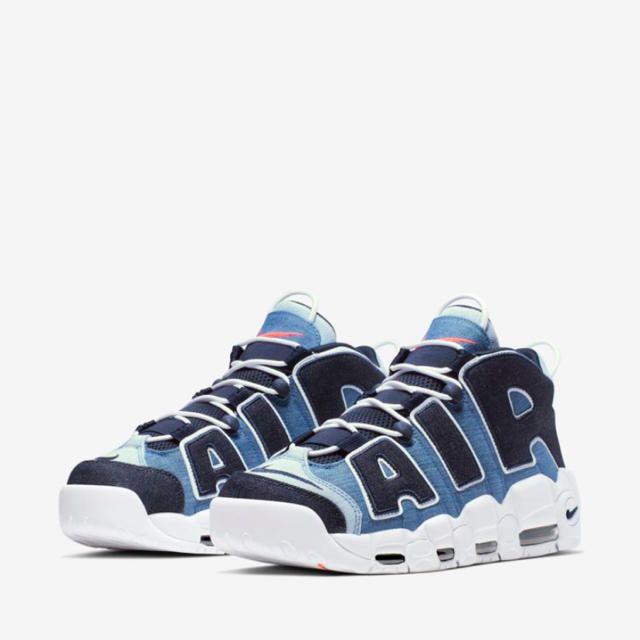 スニーカーNike Air More Uptempo denim 27