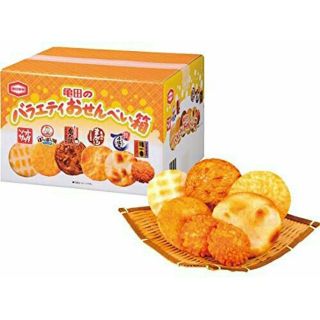 カメダセイカ(亀田製菓)の送料込み❗亀田製菓　亀田のバラエティ　おせんべい箱(菓子/デザート)