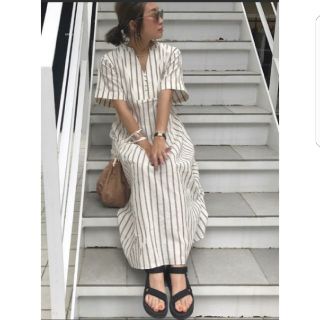 マウジー(moussy)のマウジー　ストライプワンピース(ひざ丈ワンピース)