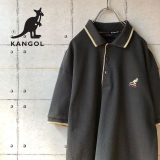 カンゴール(KANGOL)の【激レア】 KANGOL カンゴール ワンポイント ビッグサイズ ポロシャツ(ポロシャツ)