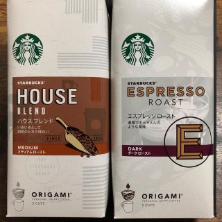 スターバックスコーヒー(Starbucks Coffee)の☕️箱から出してお送りします☕️ スターバックス ドリップ 珈琲 ORIGAMI(コーヒー)