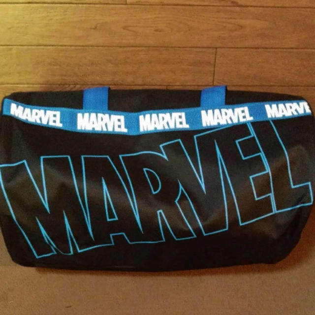 MARVEL(マーベル)のマーベル marvel ボストンバック バック ショルダー ブルー 新品未使用 レディースのバッグ(ボストンバッグ)の商品写真